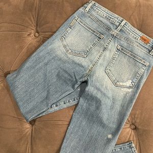 Paige Hoxton Ankle Indigo Artisian Jeans